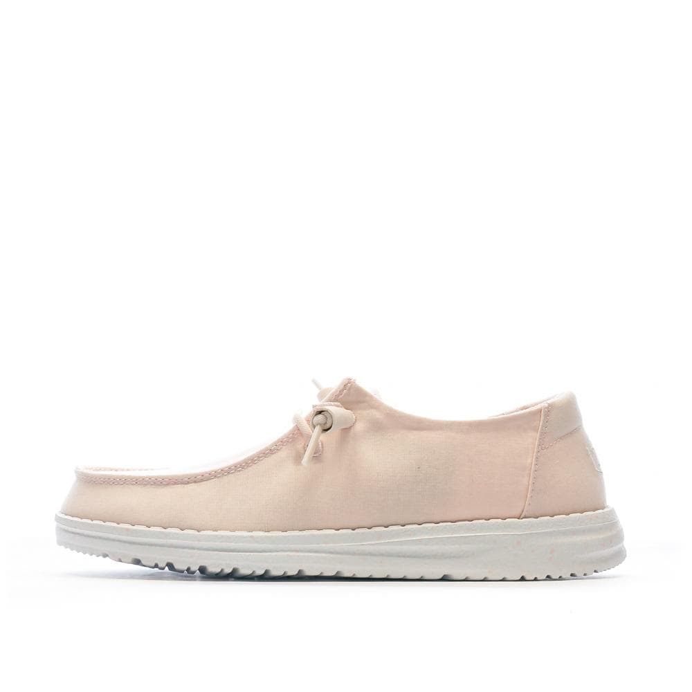 Chaussures Rose Femme Hey Dude Wendy Slub Canvas 1