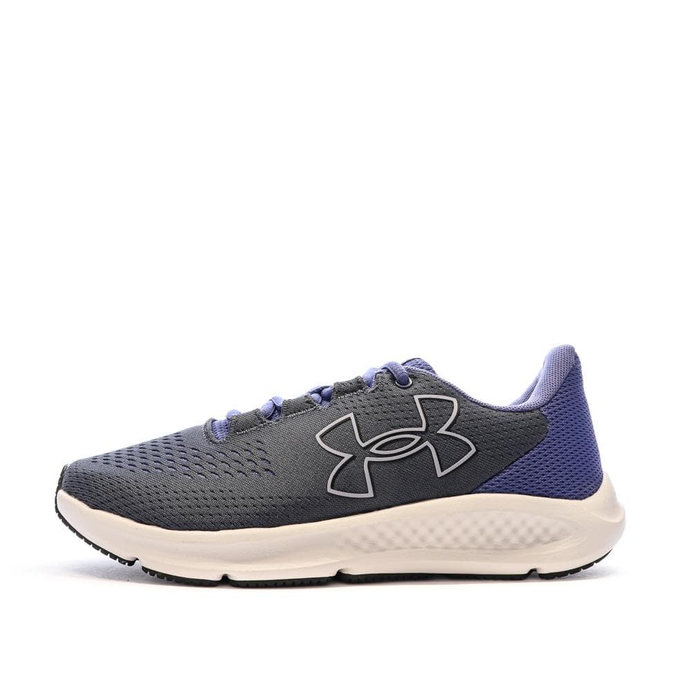 Chaussures de Running Noire/Bleu Femme Under Armour Charged Pursuit 1