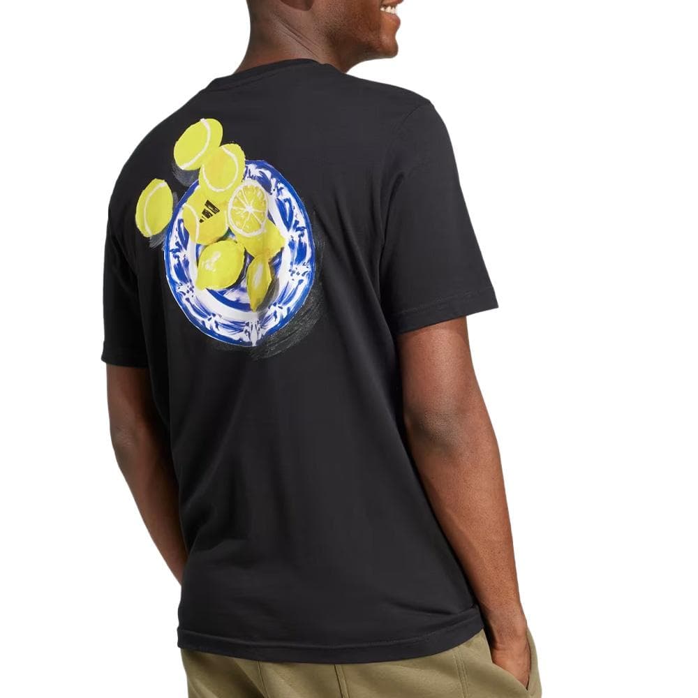 T-Shirt Noir Homme Adidas JN7367 2