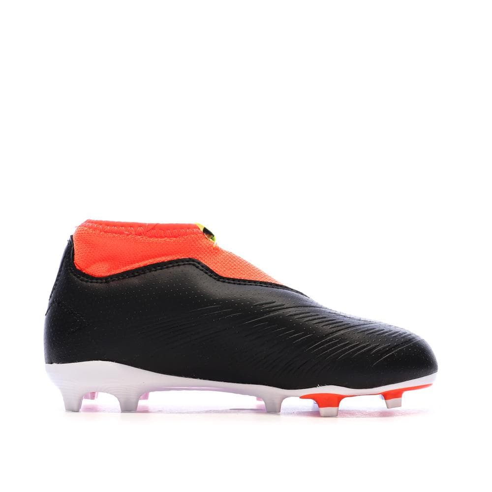 Chaussures de Foot Noires Junior Adidas Predator League Ll FG 2
