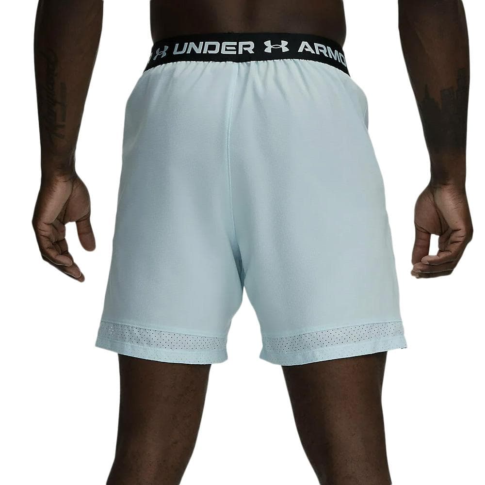 Short de Running Bleu Clair Homme Under Armour Vanish Woven 1373718 2