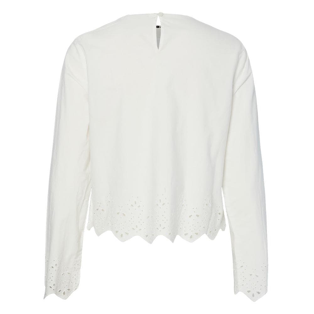 Blouse Blanche Femme Pieces Salmina 2