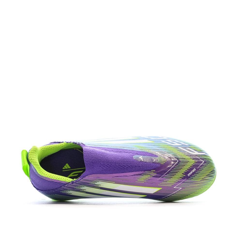 Chaussures de Foot Violet/Jaune Junior Adidas F50 League Ll FG/MG 4