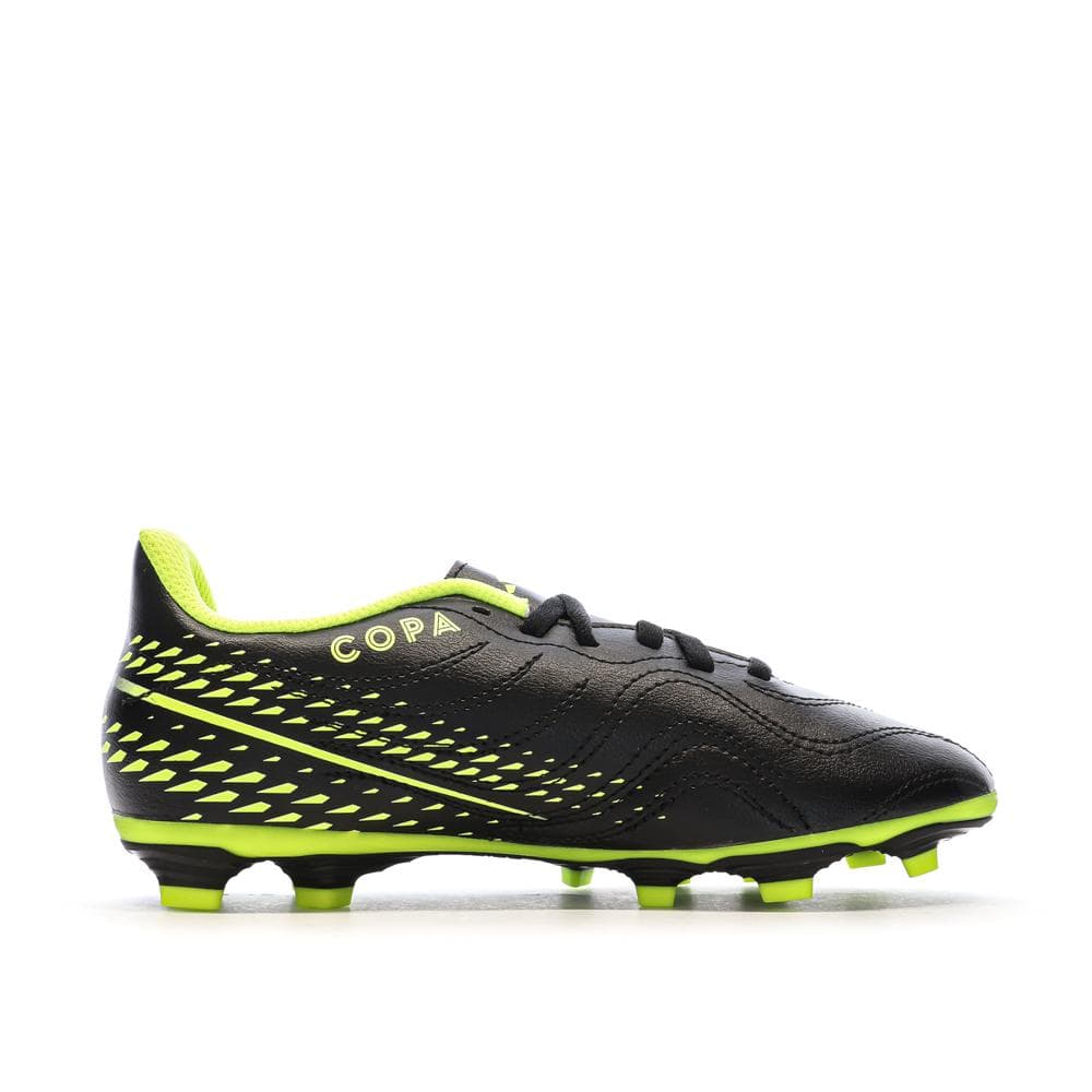 Chaussures de football Noires/Jaunes Garçon Adidas Copa Sense 2