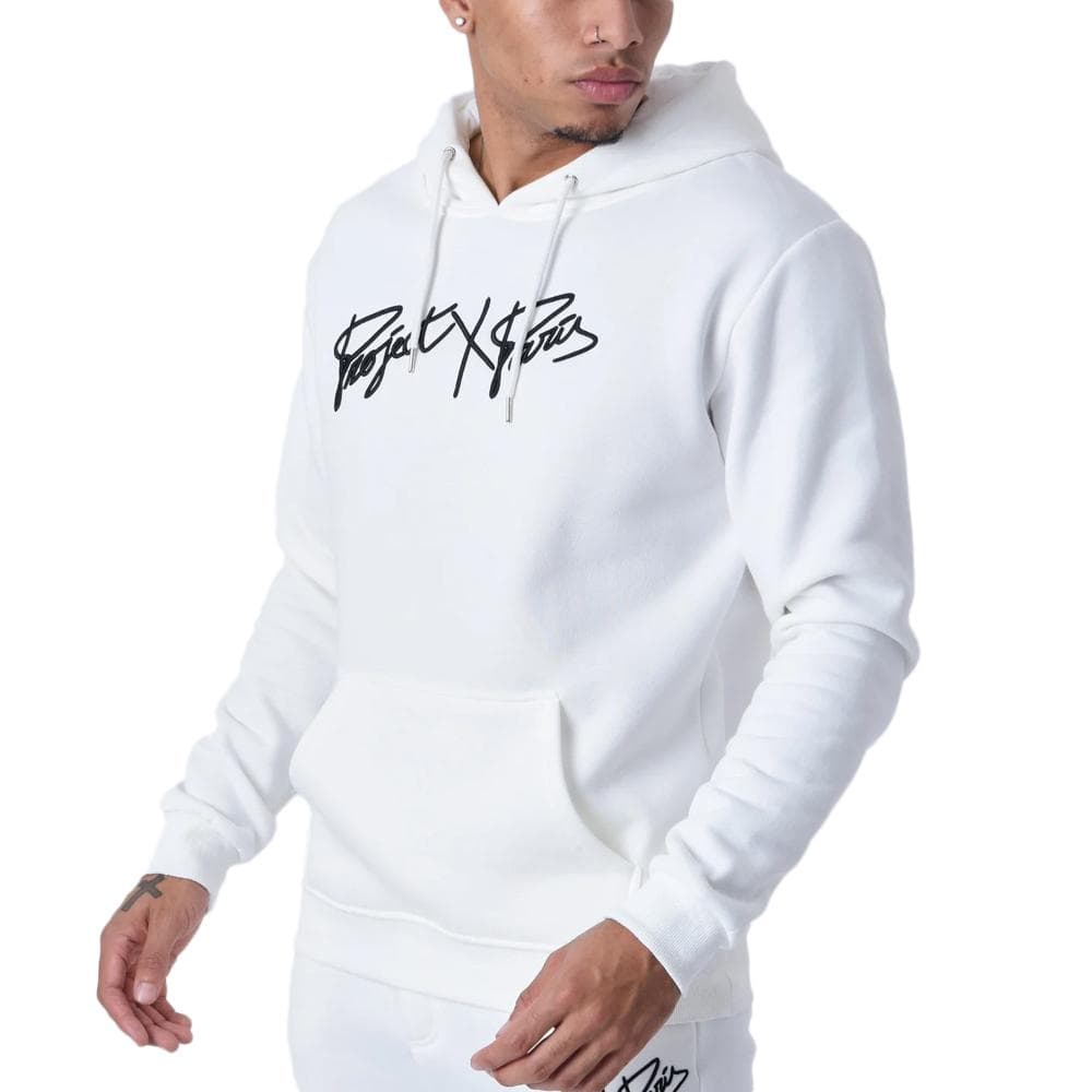 Sweat Blanc Homme Project X Paris Basic Full 1