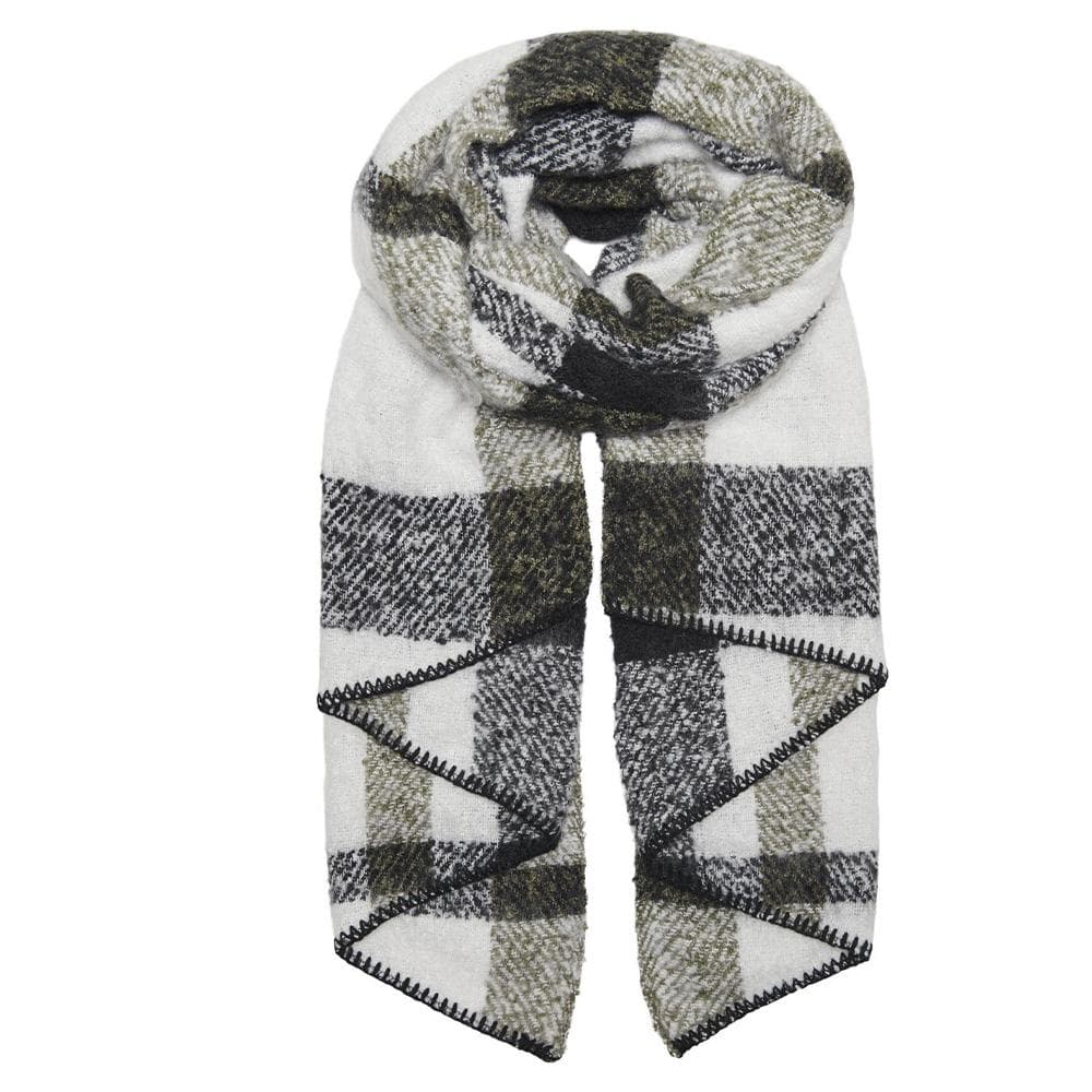 Écharpe Noire/Kaki à Motifs Femme Only Lima 1