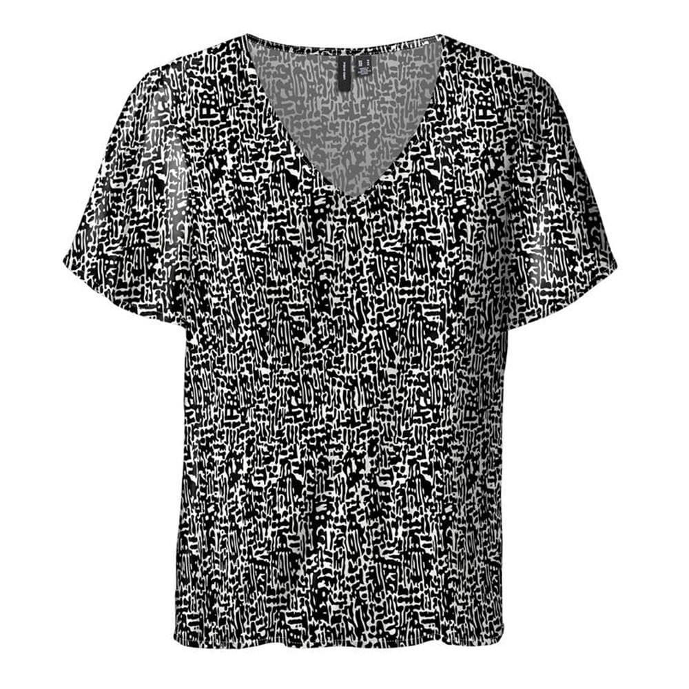 Top Imprimé Noir/Blanc Femme Vero Moda Swf 1