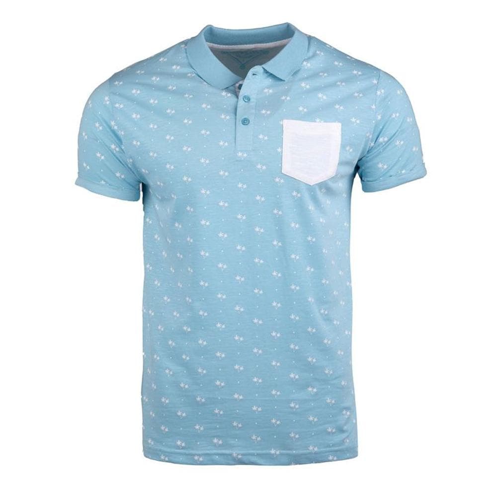 Polo Bleu Homme La Maison Blaggio Palesto 1