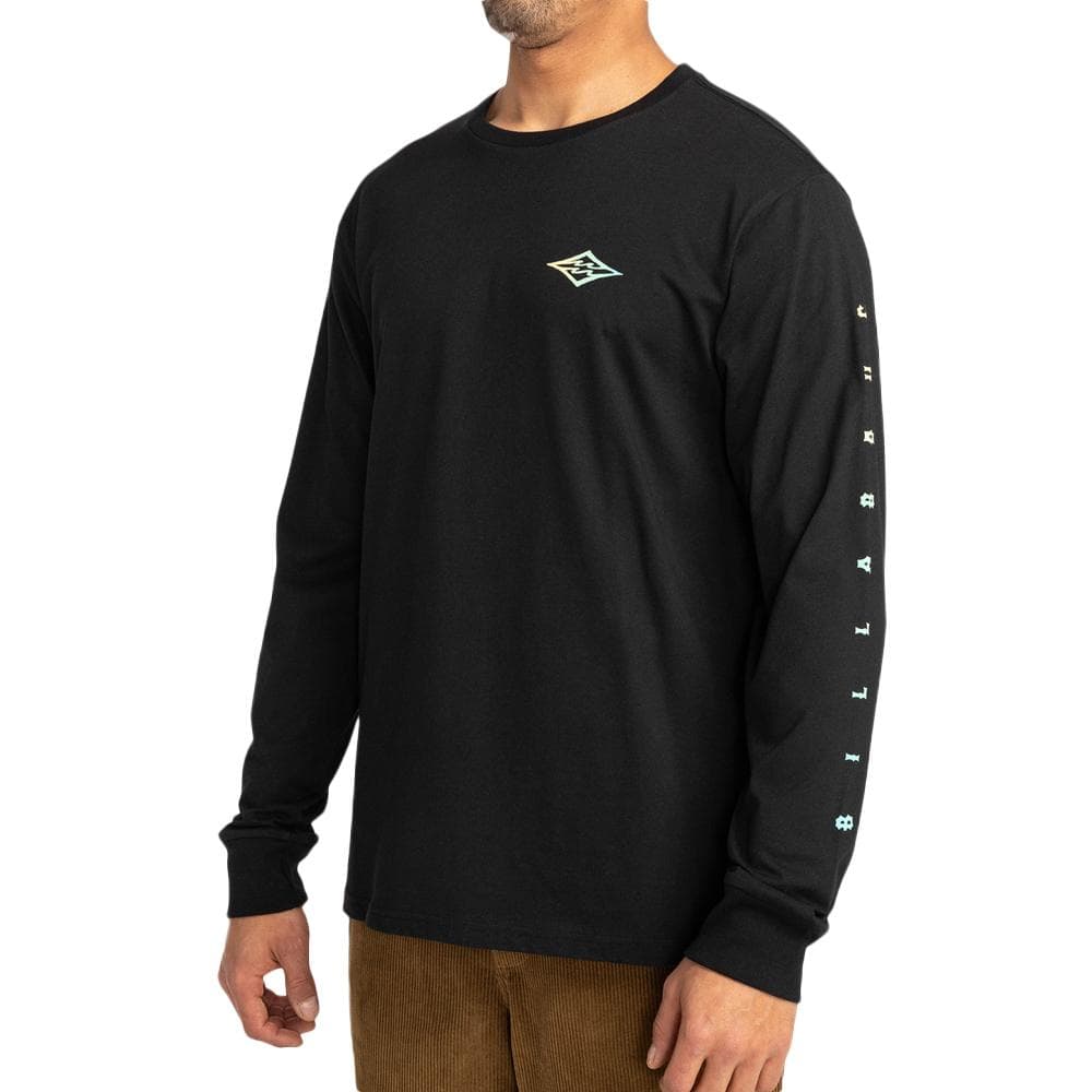 T-Shirt Noir Homme Billabong Unity Sleeve 1