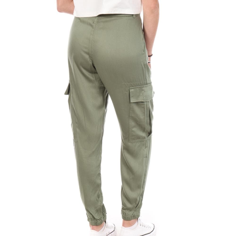 Pantalon Fluide Kaki Femme Lee Cooper Okarta 2