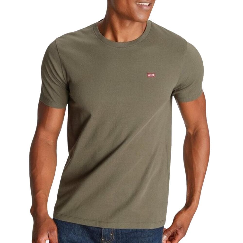 T-shirt Vert Kaki Homme Levi's Original 1