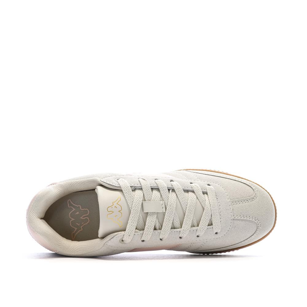 Baskets Gris/Rose Femme Kappa Mattea Suede 4