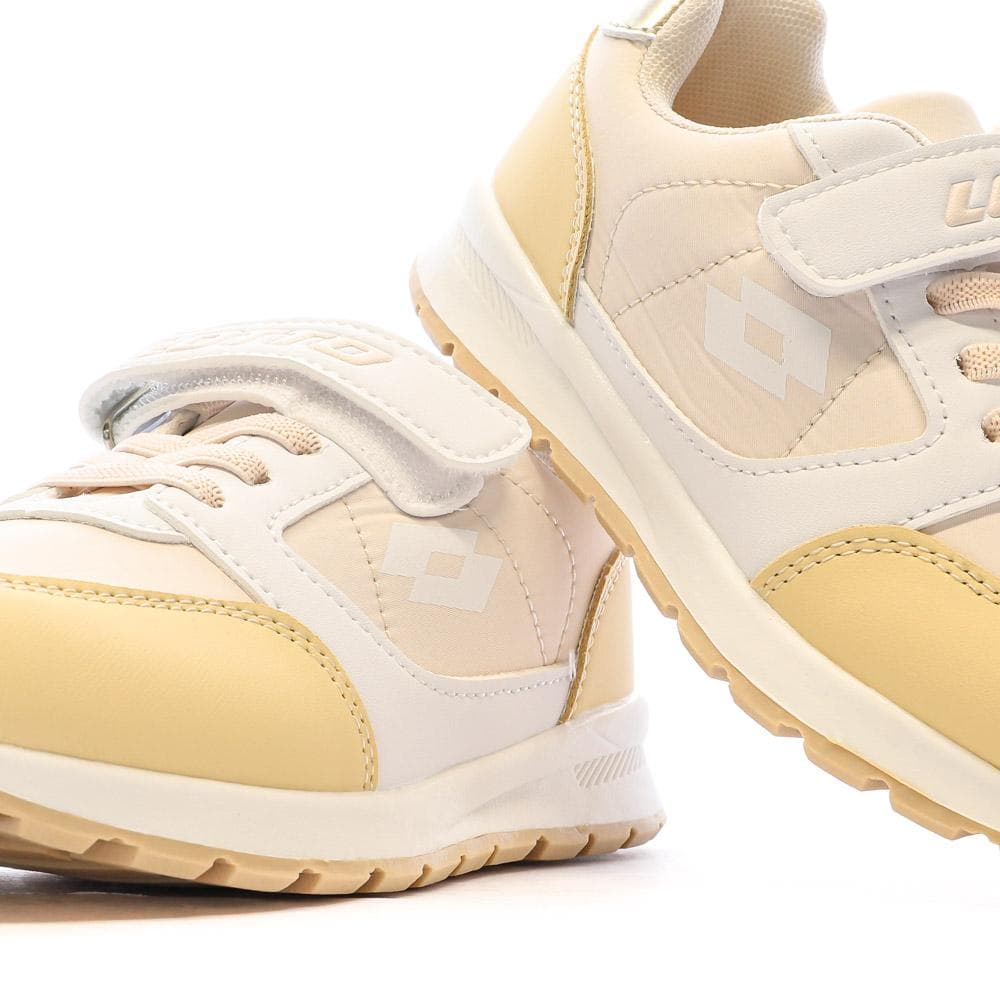 Baskets Beige/Jaune Fille Lotto Verone 7