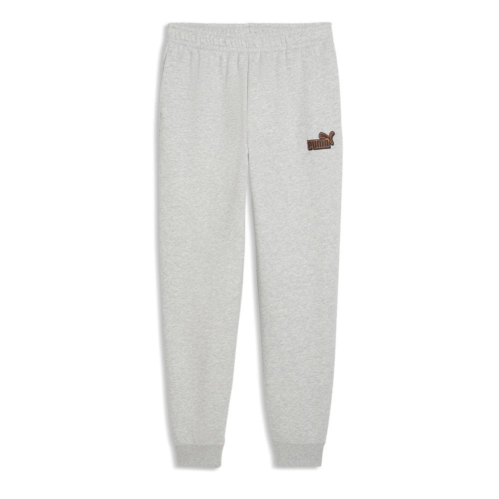 Jogging Noir Gris Puma Ess Logo Lab Relaxed 1
