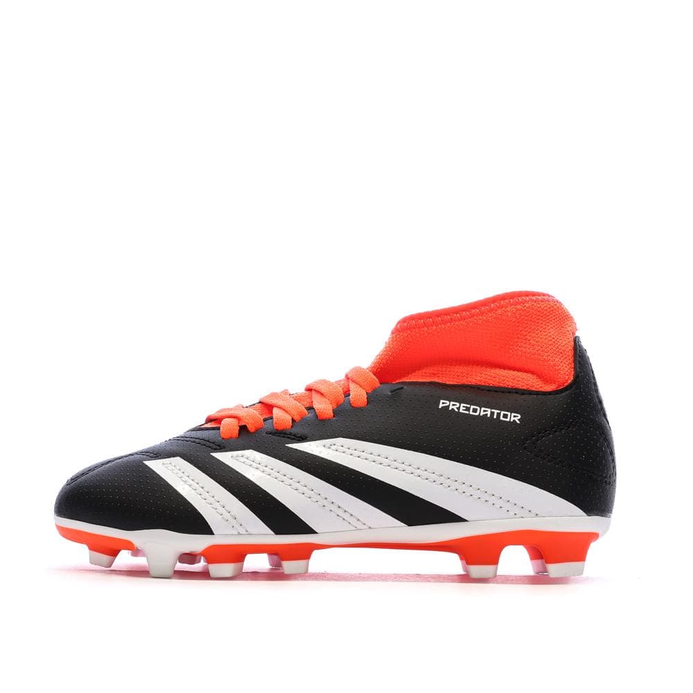 Chaussures de football Noir/Rouges Garçon Adidas Predator Club 1