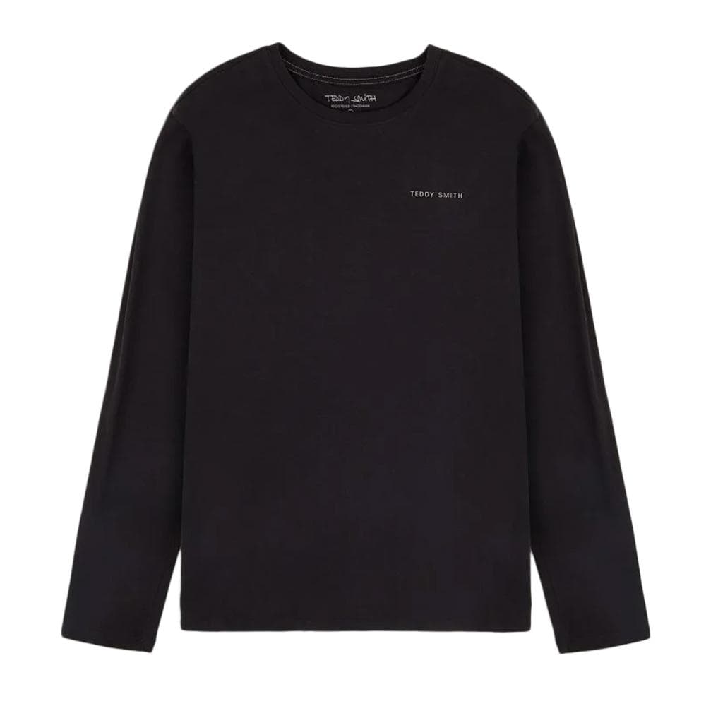 T-shirt Manches Longues Noir Homme Teddy Smith 11017085D 1