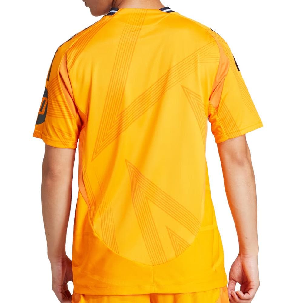 Real Madrid Maillot de football Orange/Noir Homme Adidas 24/25 2