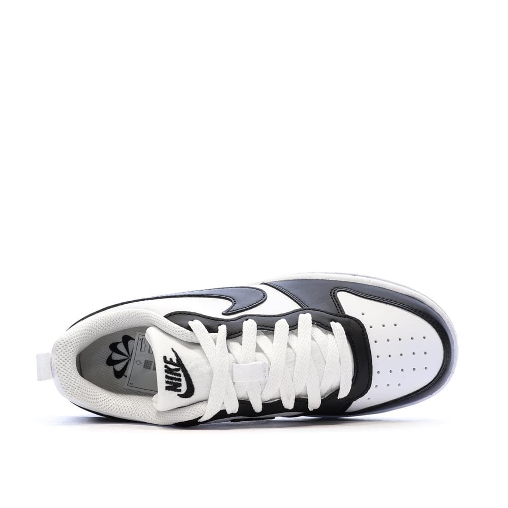 Baskets Noir/Blanc Garçon/Fille Nike Court Borough Low 4