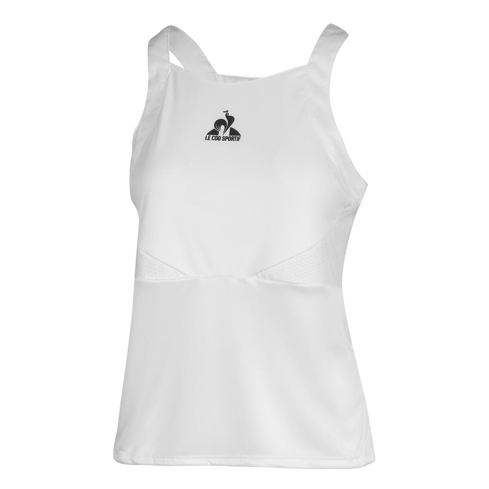 Top Blanc Femme Le Coq Sportif Tennis Pro 1