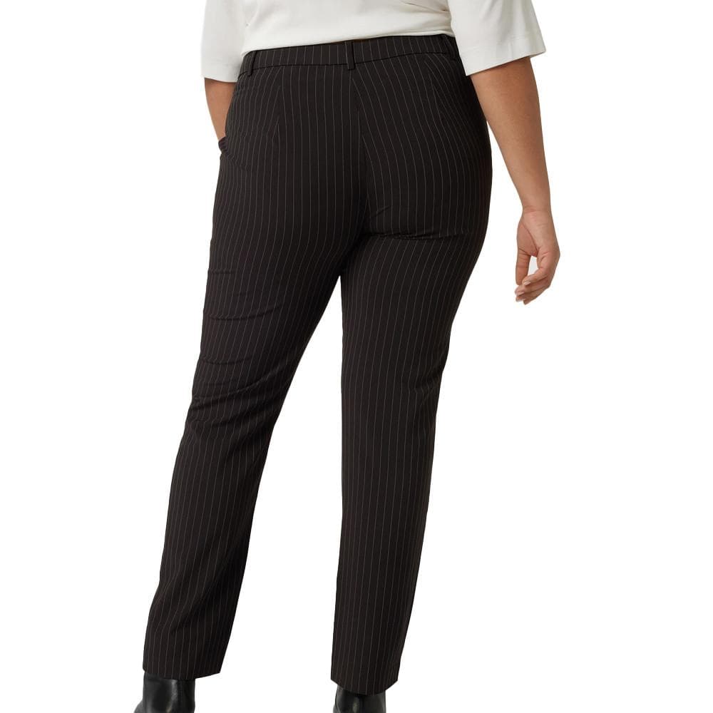 Pantalon Noir à rayures femme Only Carmakoma Carkiya 2