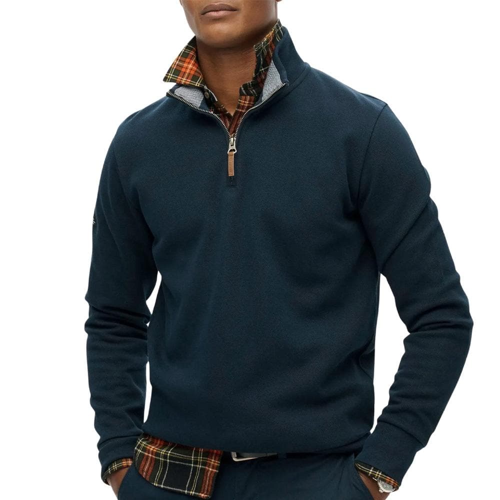 Sweat Bleu Homme Superdry Core 1