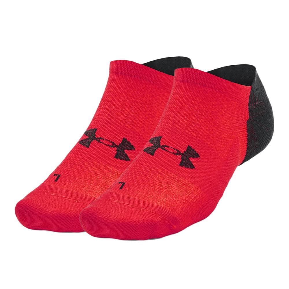 X1 Paire de Chaussettes Rouge Homme Under Armour Armourdry Run 1