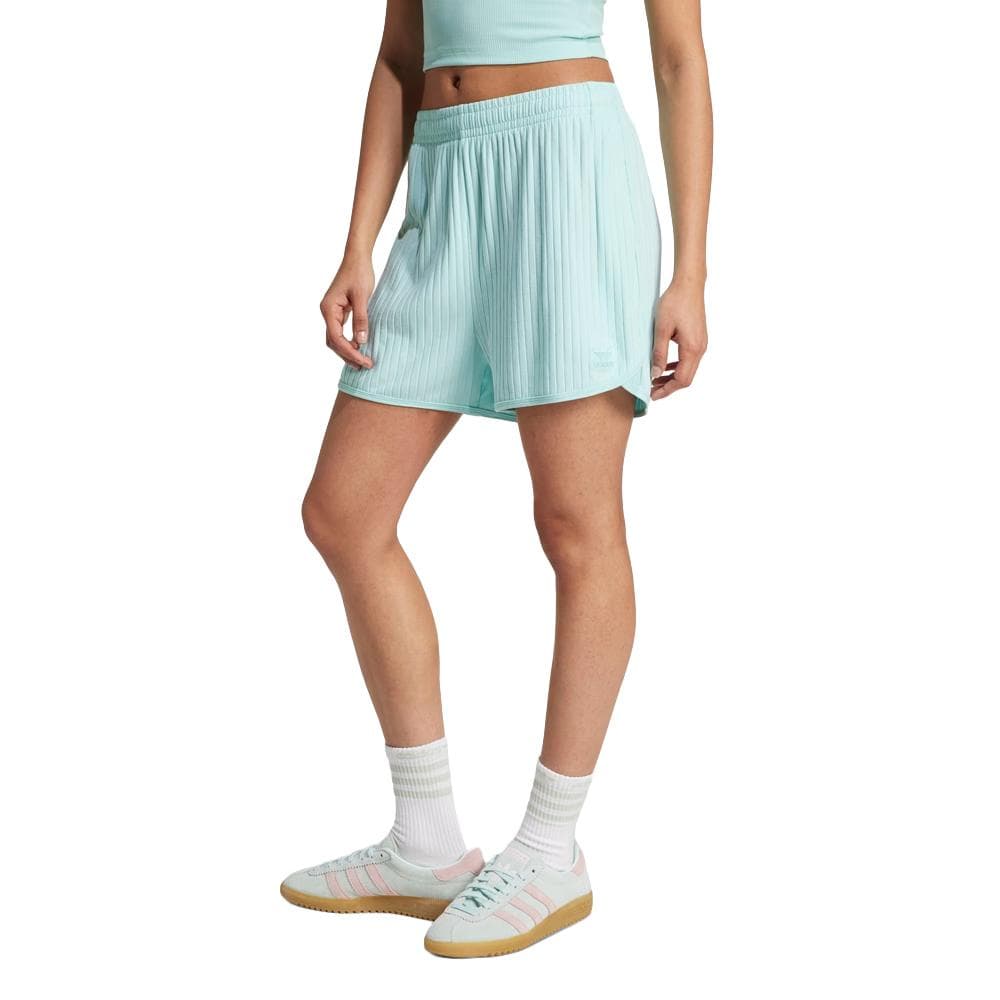 Short Bleu Femme Adidas JD5163 1