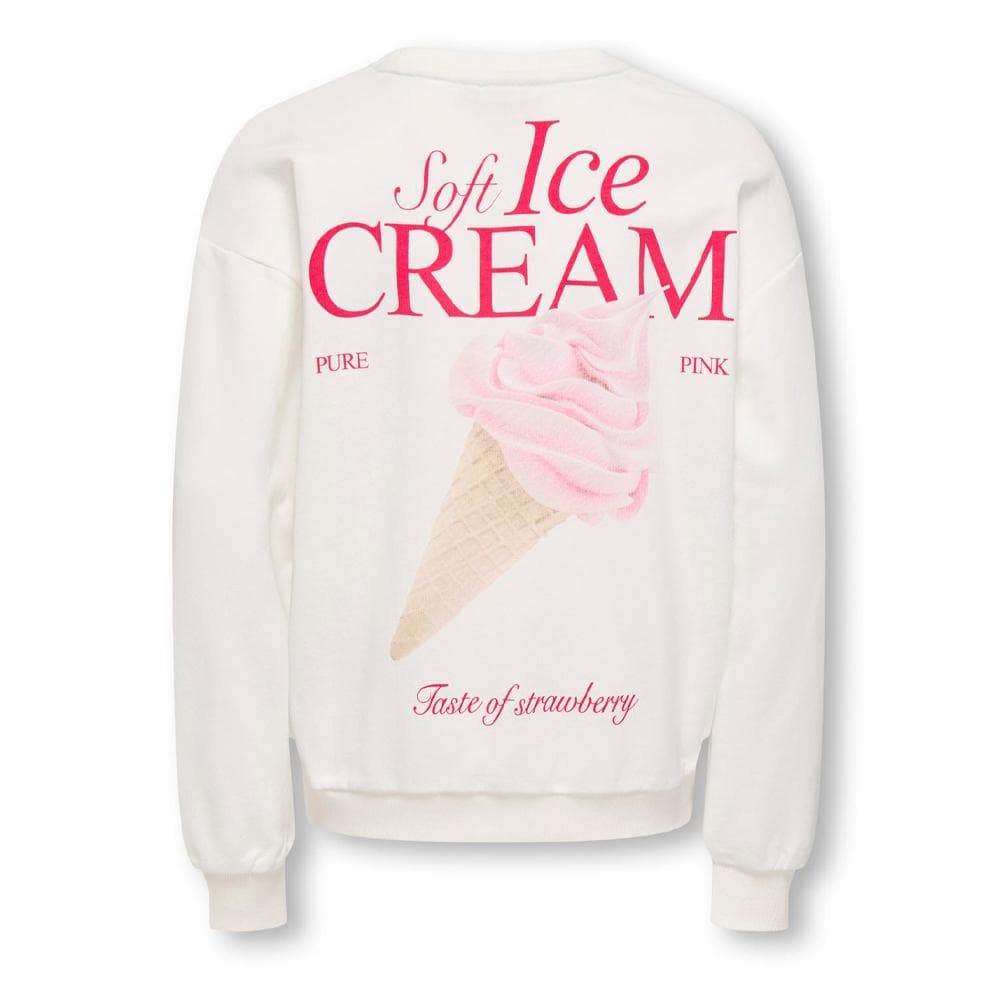 Sweat Blanc/Rose Kids ONLY Kogphilea 2