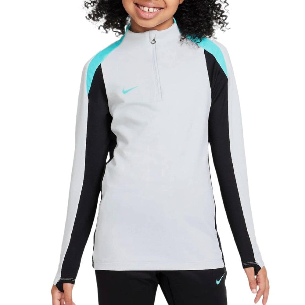 Haut d'entrainement Blanc/Noir/Turquoise Garçon Nike FN8413 1