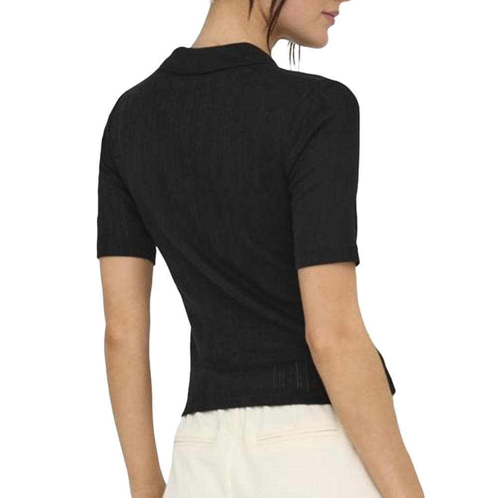 Polo Noir Femme JDY Alsa 2