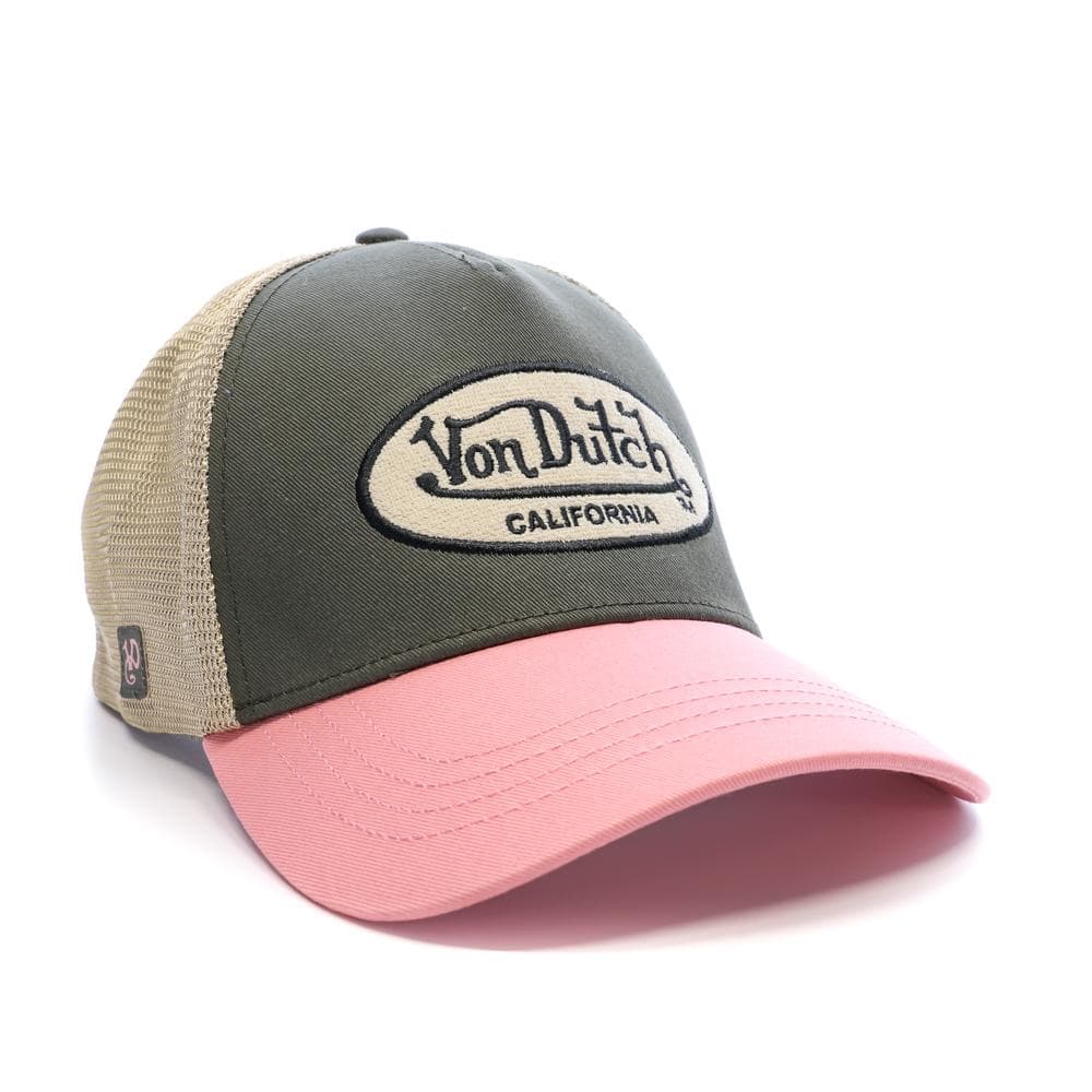 Casquette Kaki/Rose Homme Von Dutch Ahig 2