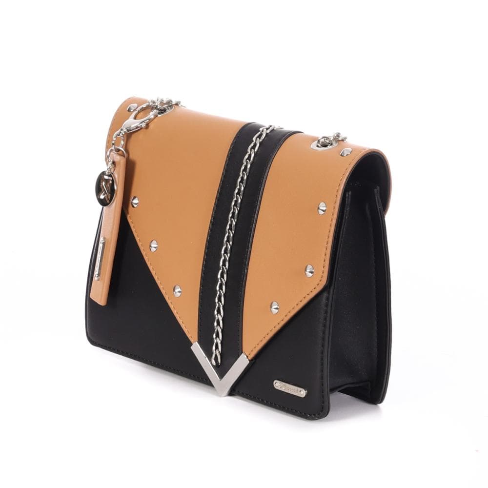 Sac à Bandoulière Marron/Noir Femme Kaporal NOEMA 3