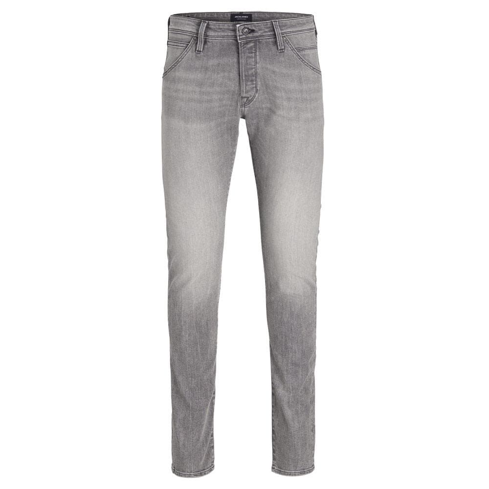 Jean Slim Gris Homme Jack & Jones Glenn 492 3
