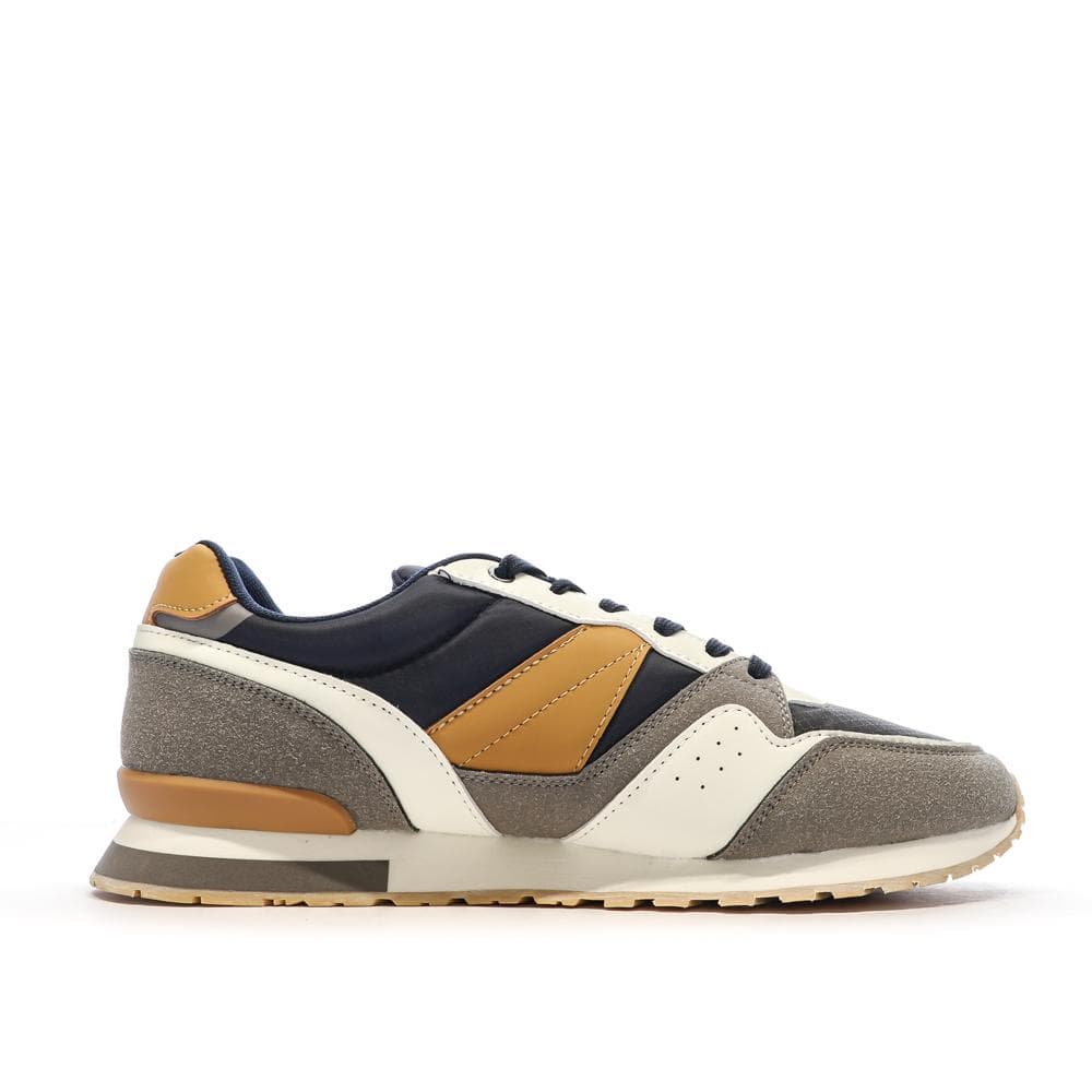 Baskets Blanc/Marine/Camel Homme Umbro 973590 2