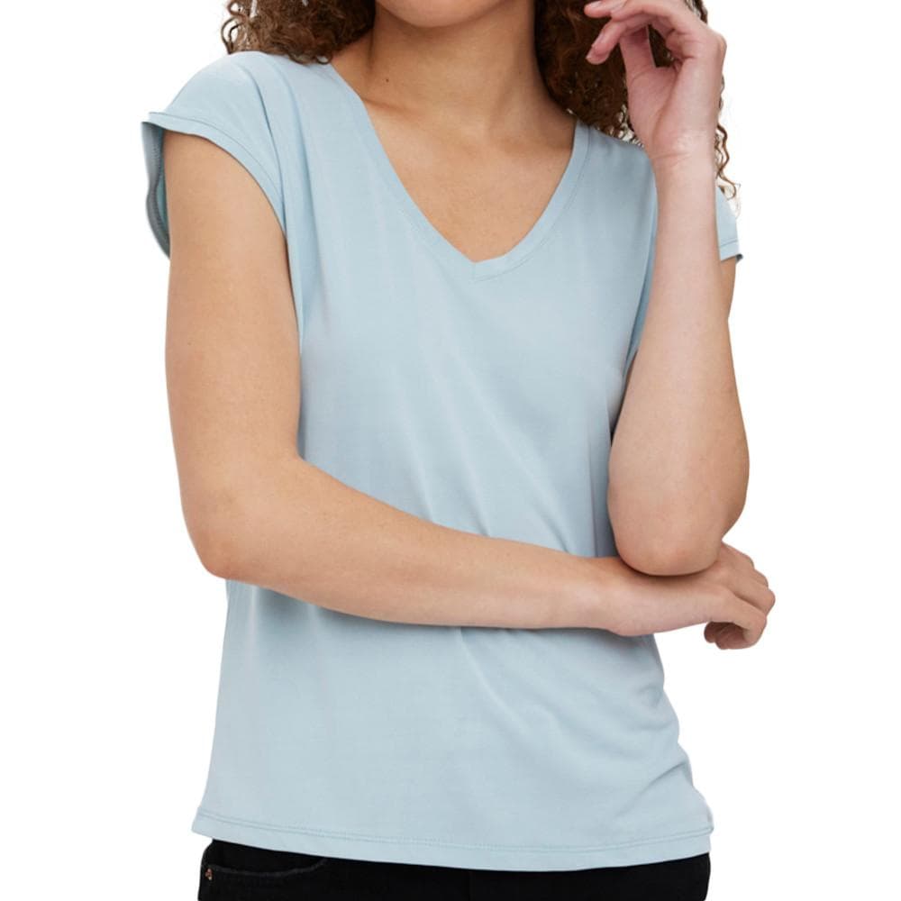 T-shirt Turquoise Femme Vero Moda Filli 1