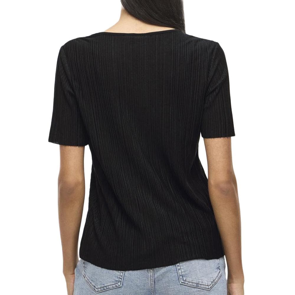 T-Shirt Noir Femme Vila Viplisa 2