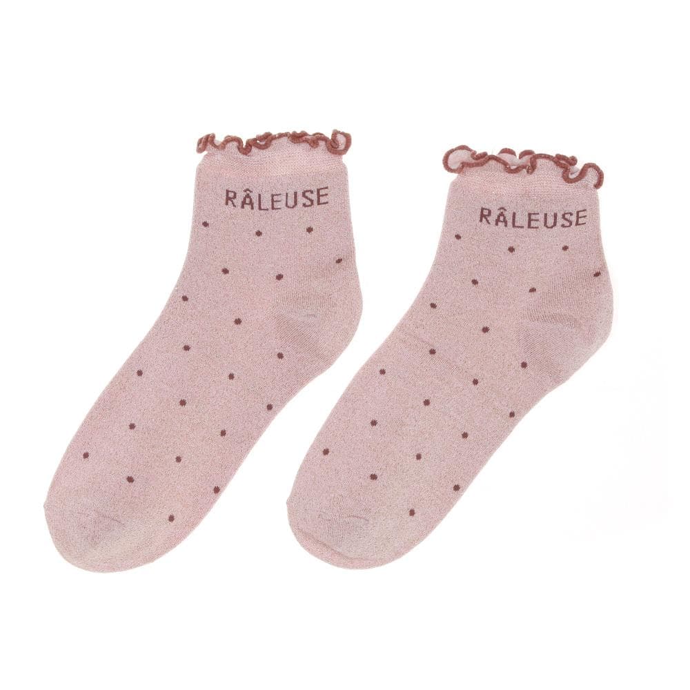 Chaussettes Roses Femme Stella Green Râleuse 1