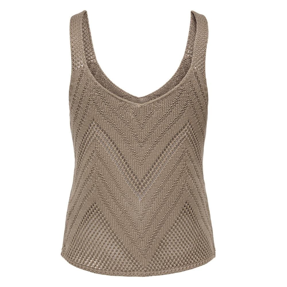 Top Crochet Marron Femme Jdy 15226348 2