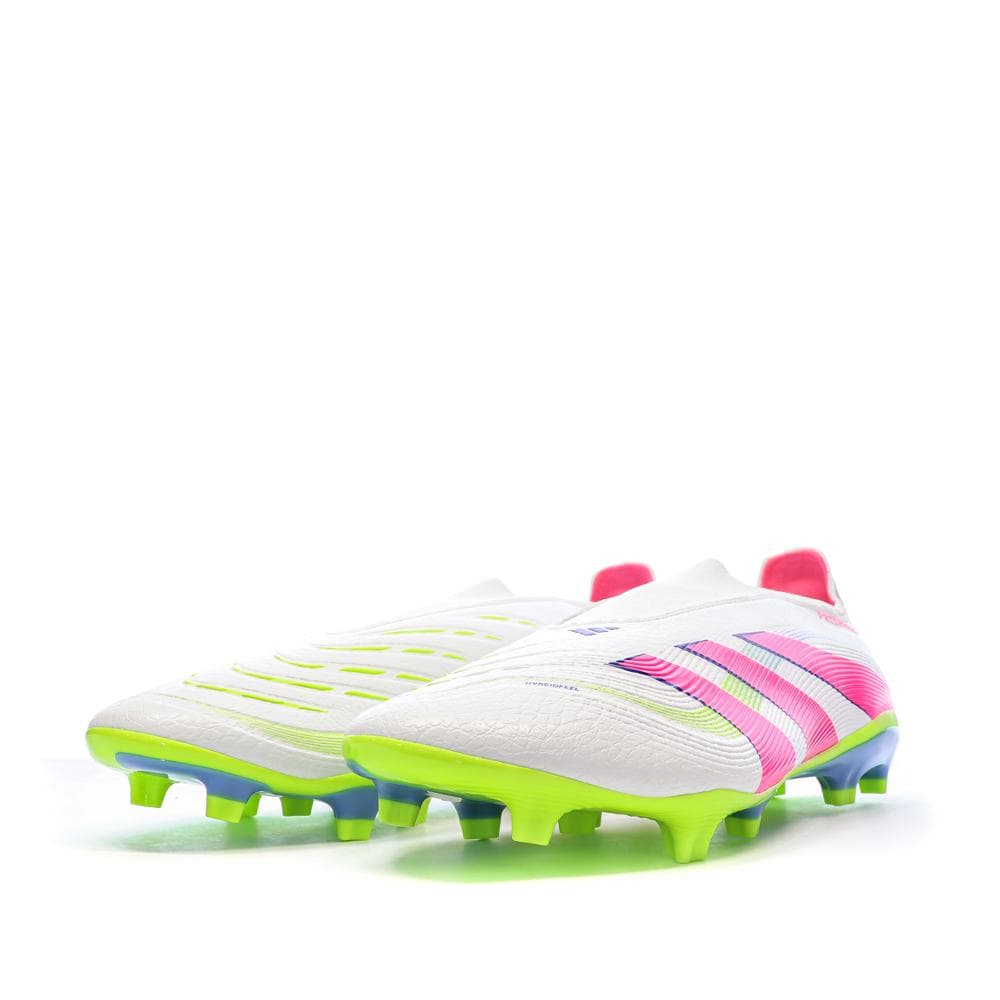 Chaussures de Foot Blanc/Rose Homme Adidas Predator League Ll FG/MG 6