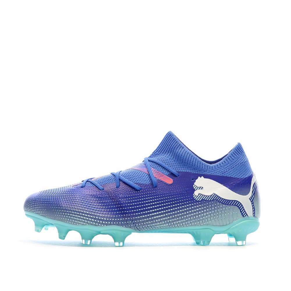 Chaussures de Foot Bleues Homme Puma Future 7 Match FG/AG 1