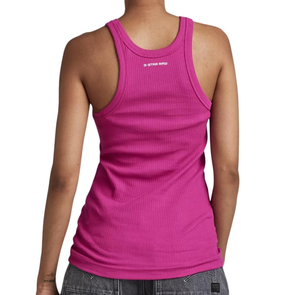 Débardeur Rose Femme G-Star Italian 2