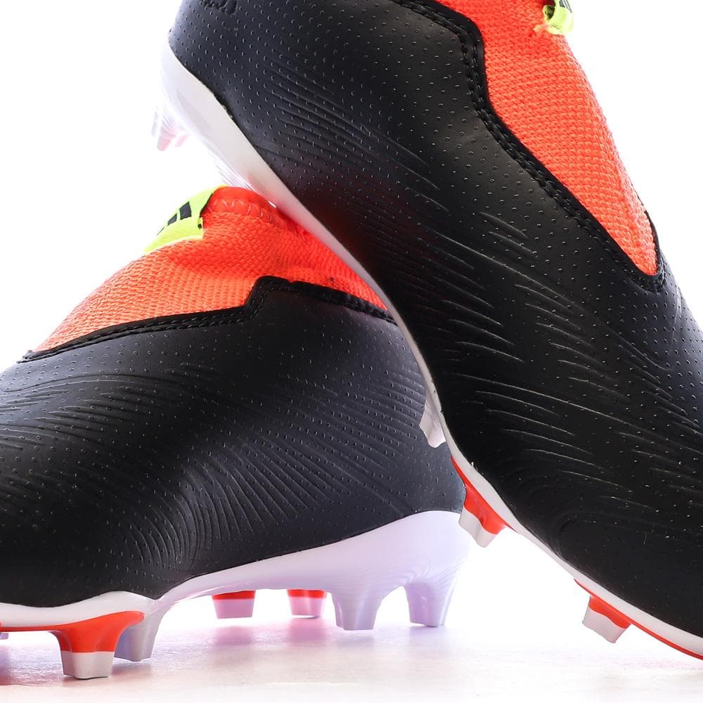 Chaussures de Foot Noires Junior Adidas Predator League Ll FG 7