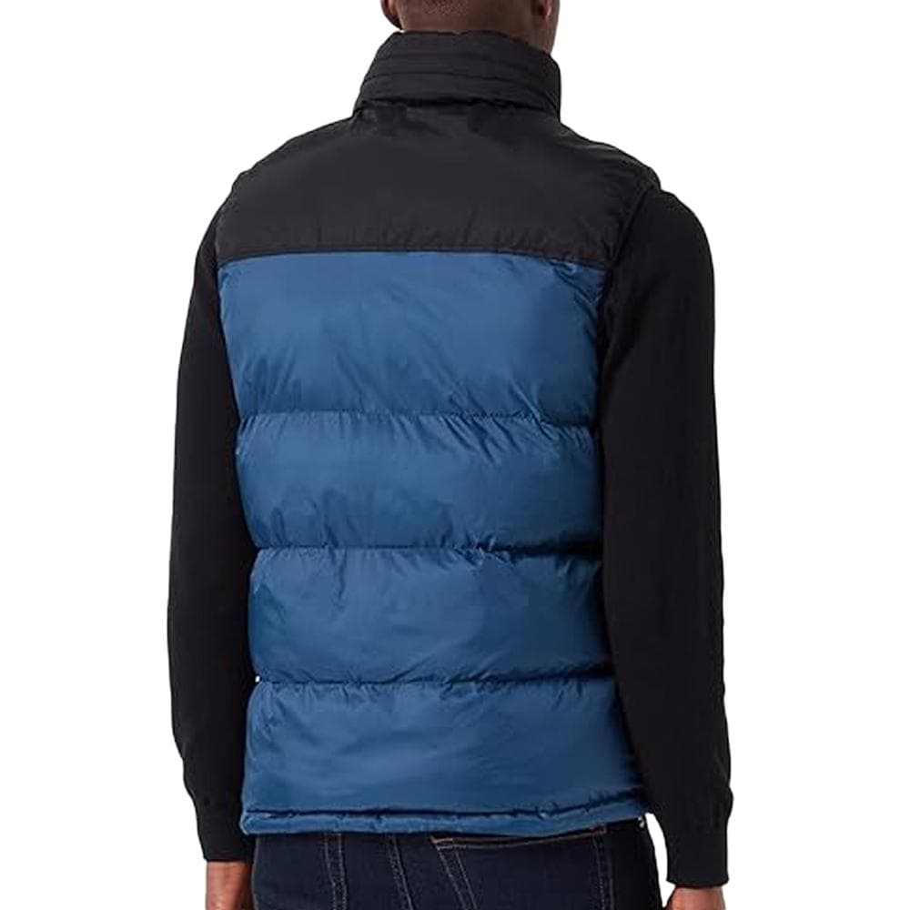 Doudoune sans manche Noir/Bleu Homme Schott Utahv 2