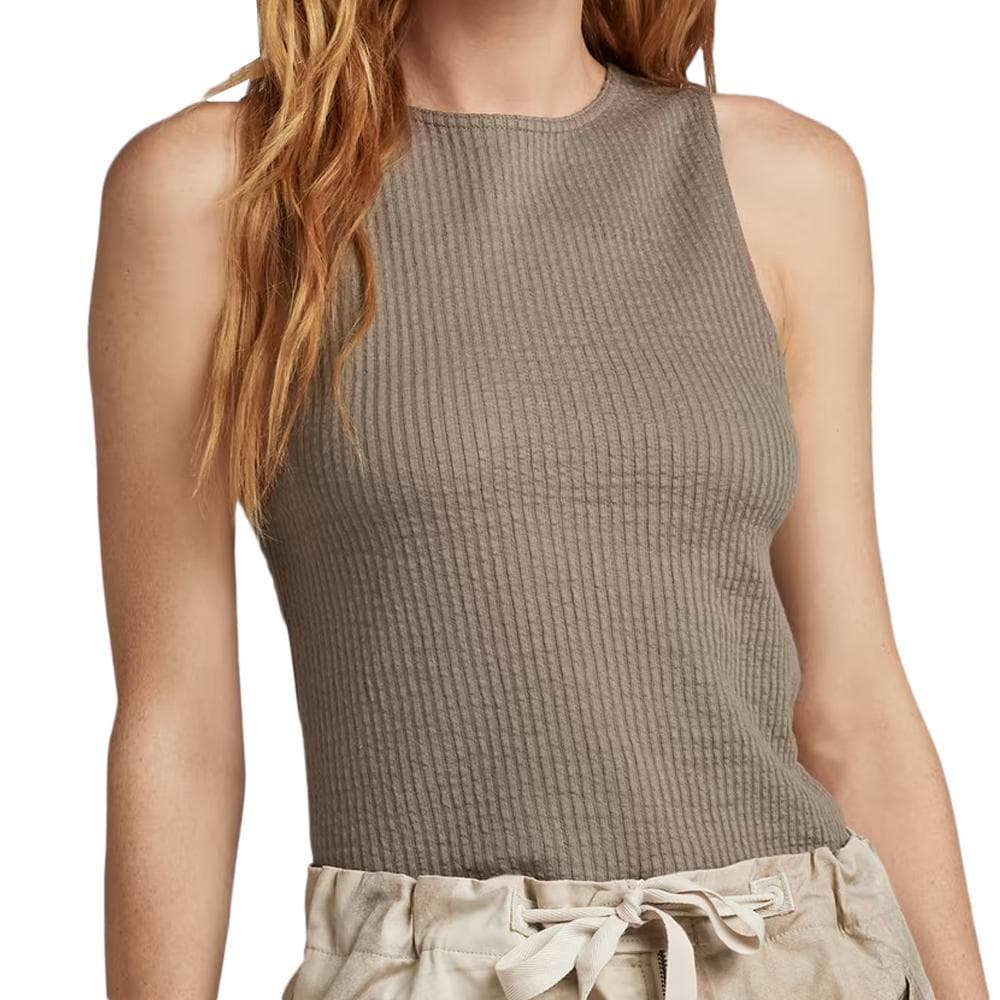 Débardeur Marron Femme G-Star Raw D23093 1