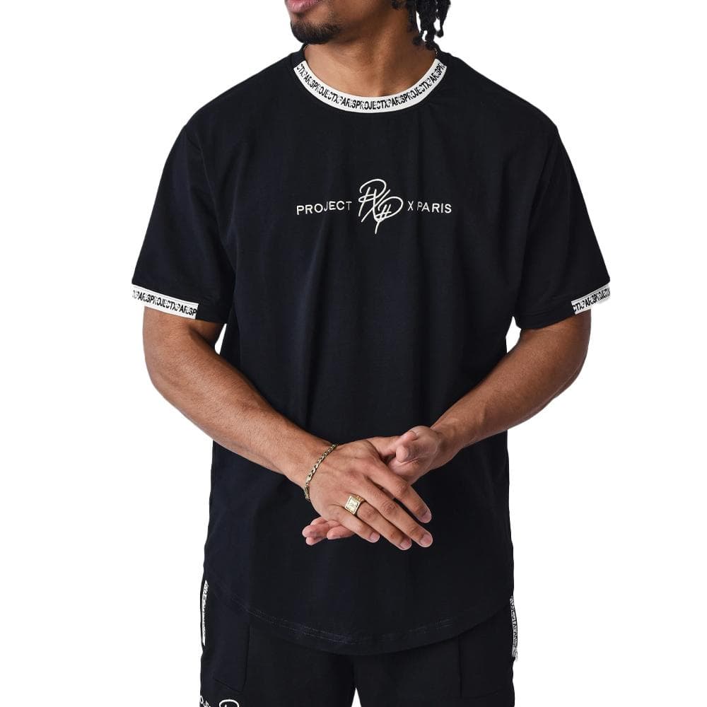 T-Shirt Noir Homme Project X Paris 1