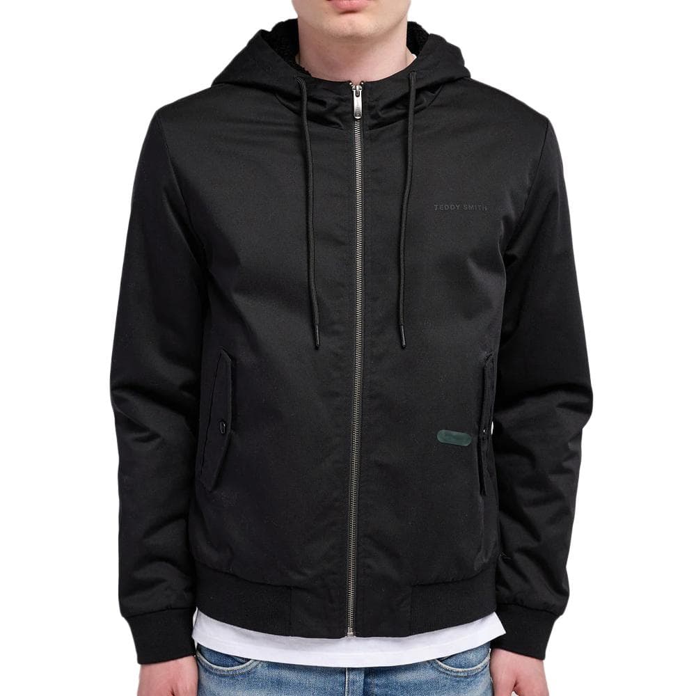 Veste Noire Homme Teddy Smith Sanson 1
