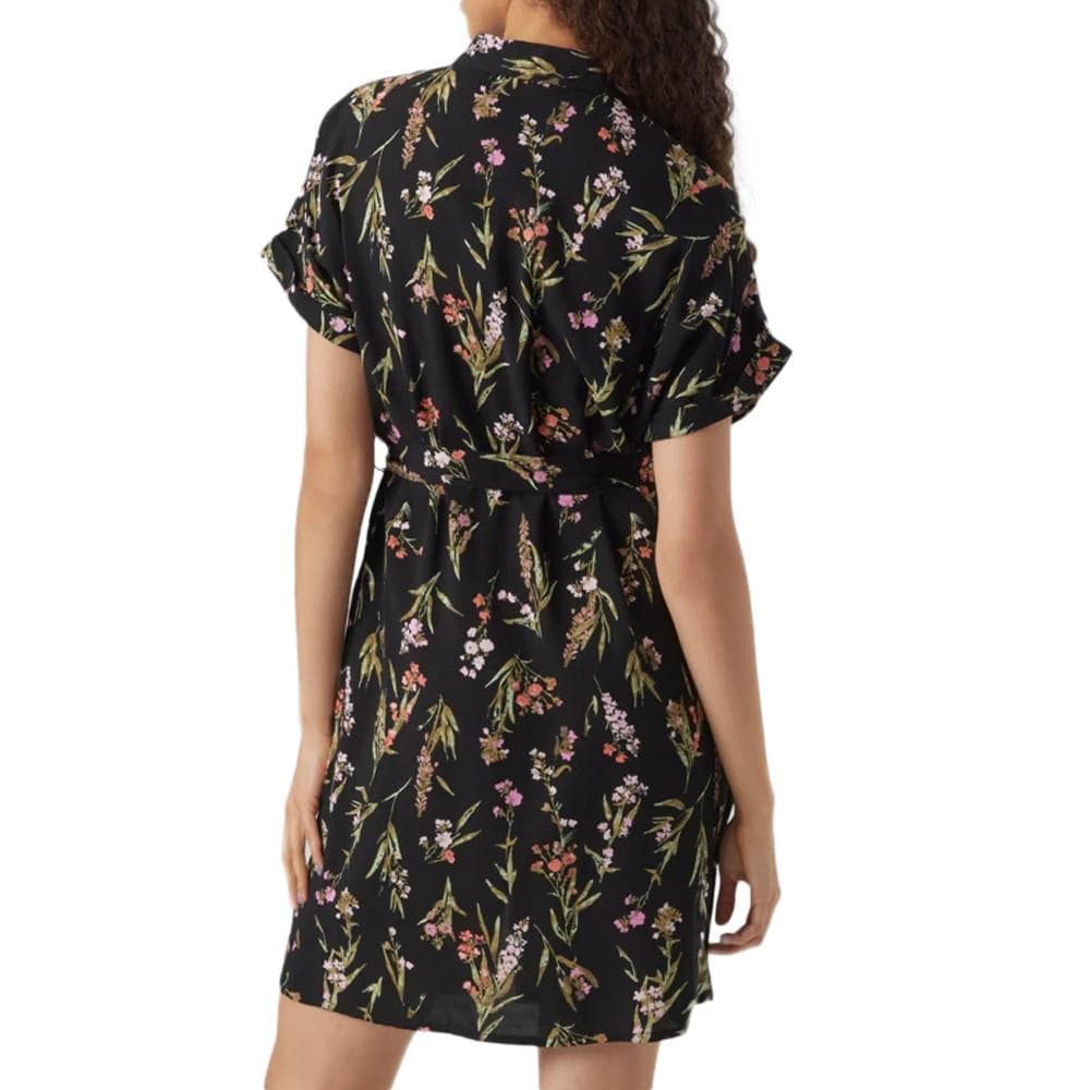 Robe Chemise Noire Femme Vero Moda Easy 2