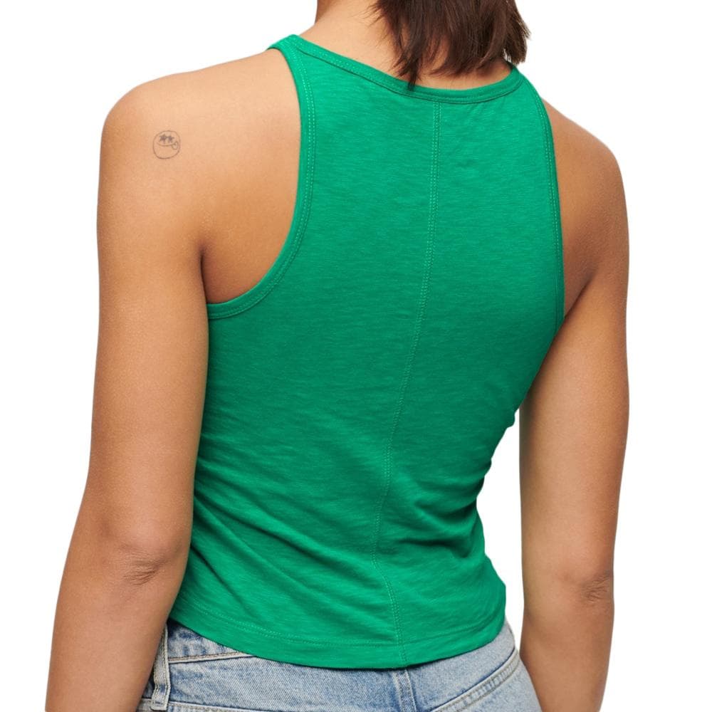 Débardeur Vert Femme Superdry Superdry Ruched 2