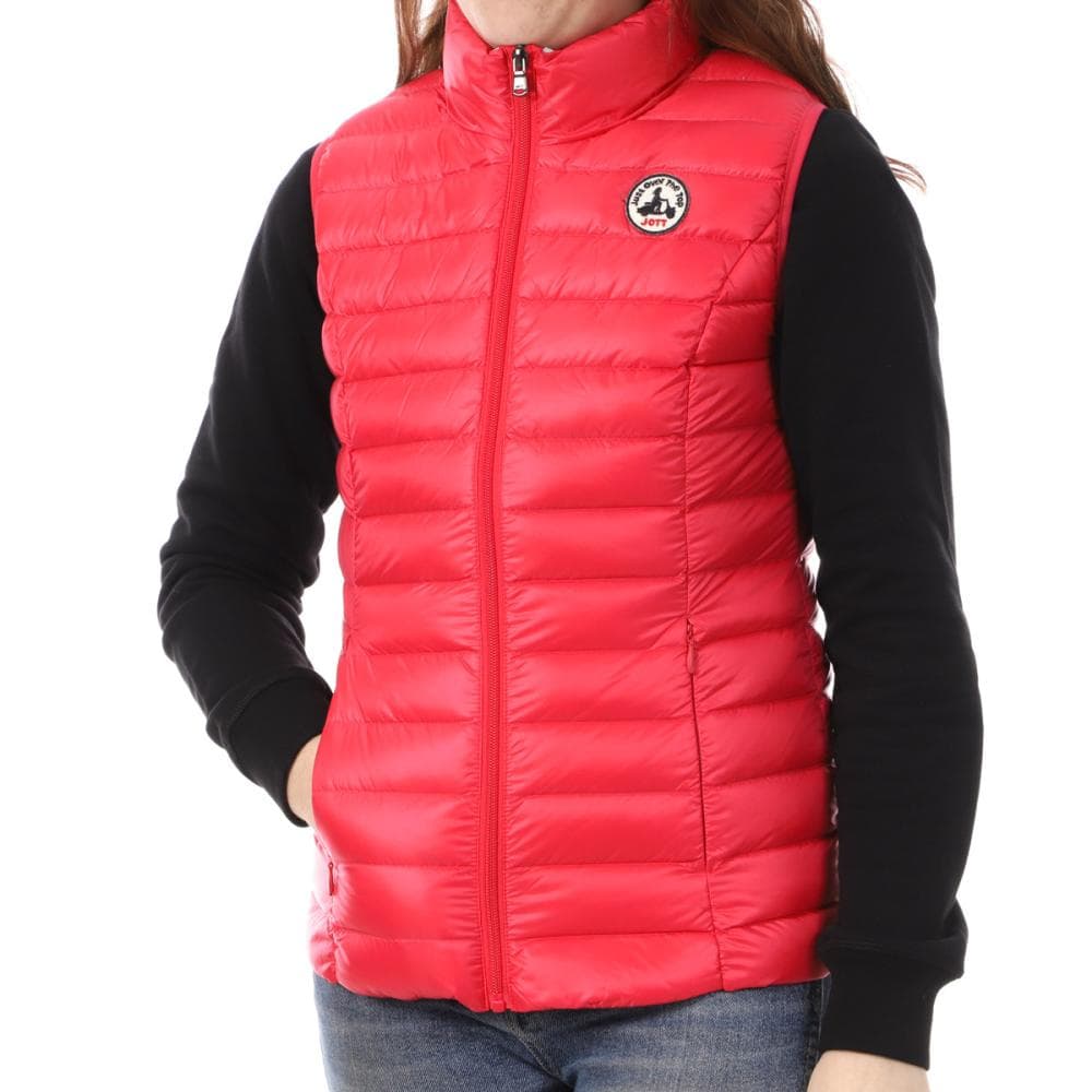 Doudoune Sans Manche Rose Fuchsia Femme Jott Seda 1