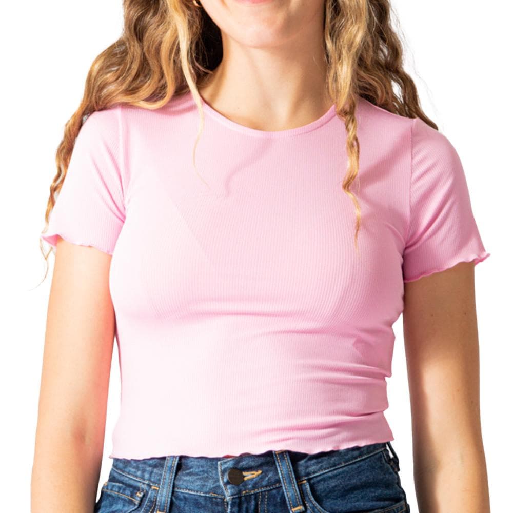 T-Shirt Rose Pâle Femme Vero Moda Madi Jill 1